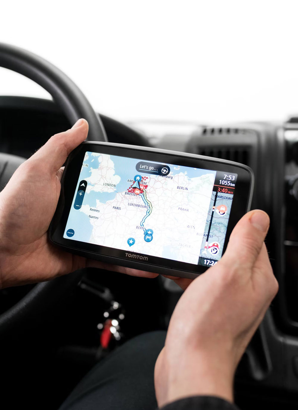 TomTom GO Camper Tour 6” Touchscreen Bright Capacitive